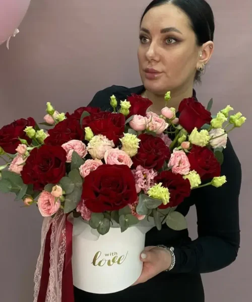 Букет в коробке